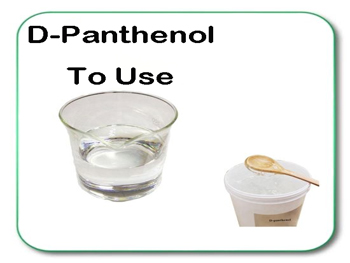 How To Use D Panthenol